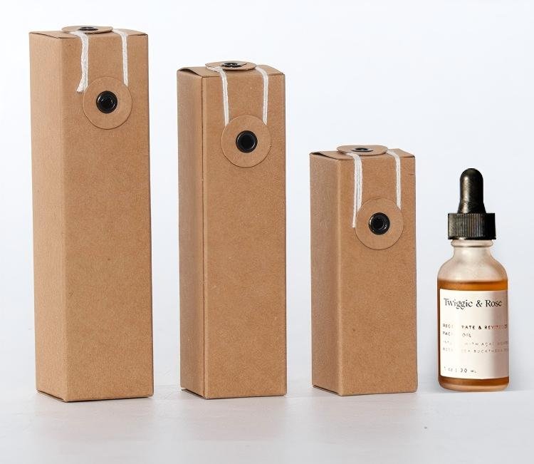 2 Kraft paper box