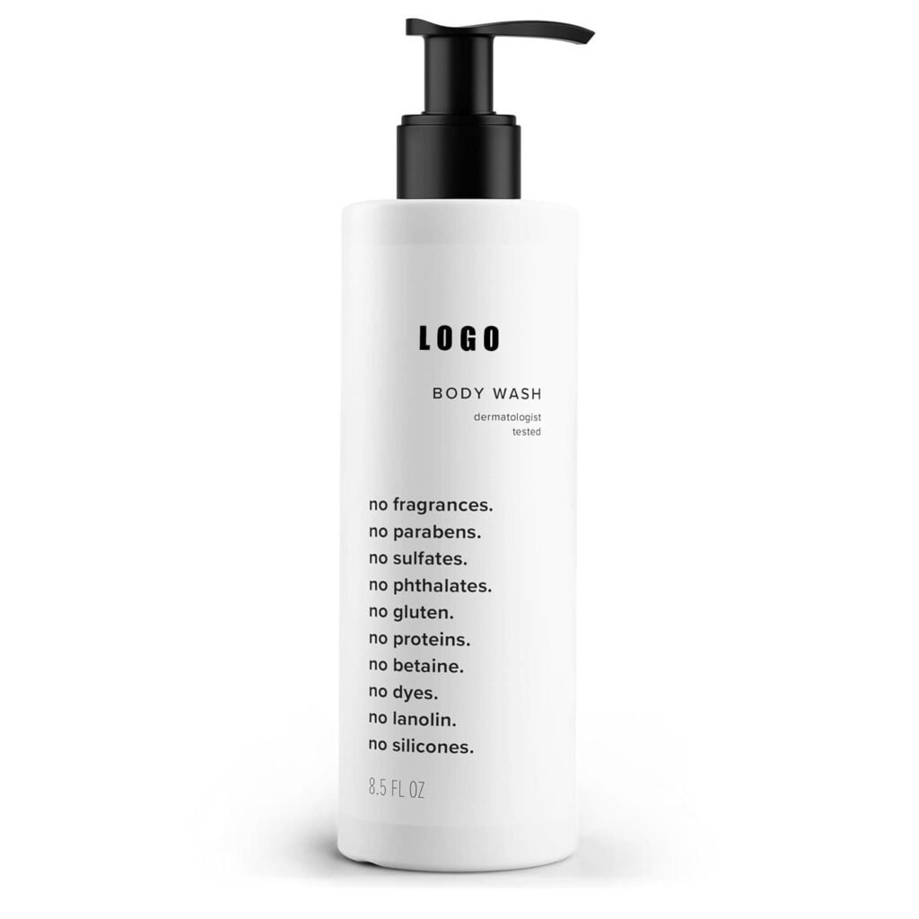 fragrance free body wash