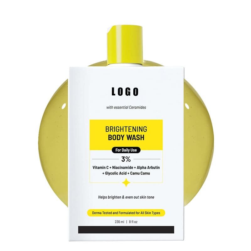 brightening body wash