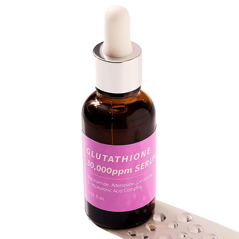 diy glutathione serum Ingredient Custom Cosmetics Manufacturer whitening capsule Variant:100mg GHK-CU, Sérum con péptidos