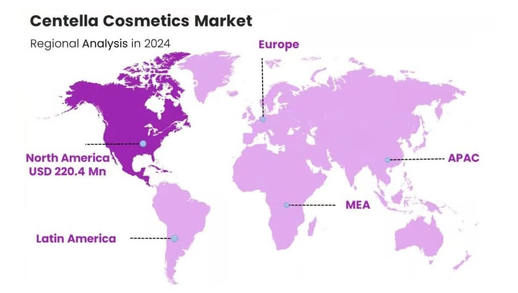 Centella Cosmetics Regional Analysis