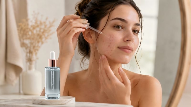 Copper Peptide Serum for Acne